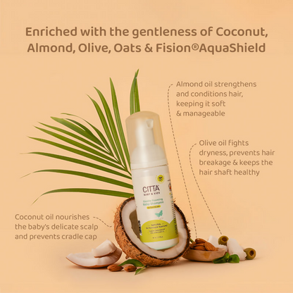 Image 3 of Citta Baby & Kids Gentle Foaming Baby Shampoo