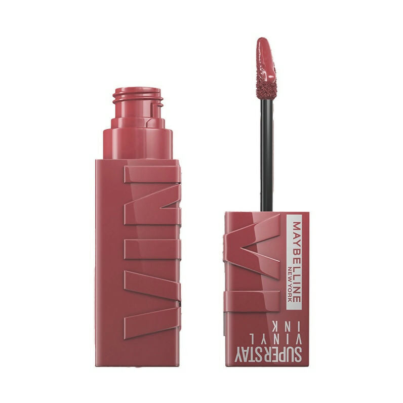 Image 1 of 4.2 ml / Pack of 1 for the product Maybelline New York Super Stay Vinyl Ink Liquid Lipstick, Instant Shine Lasts Up To 16H - 40 Witty