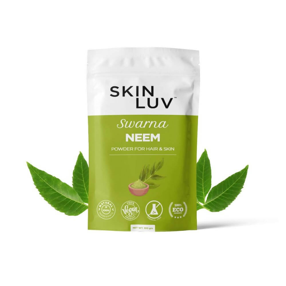 Image 1 of 100 gm for the product SkinLuv Swarna Neem Powder For Hair & Skin