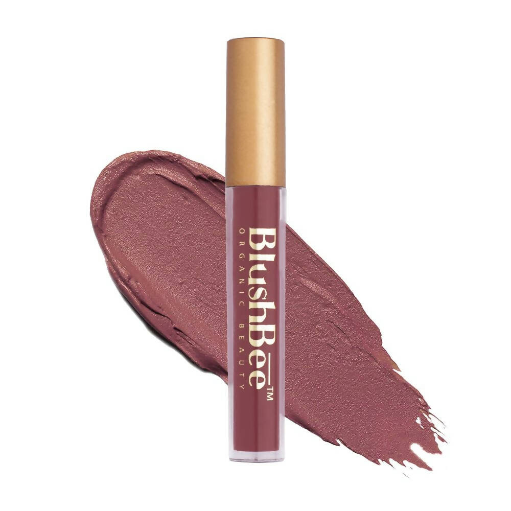 Image 1 of 5 ml for the product BlushBee Organic Beauty Lip Nourishing Liquid Lipstick - Touch Of Mauve