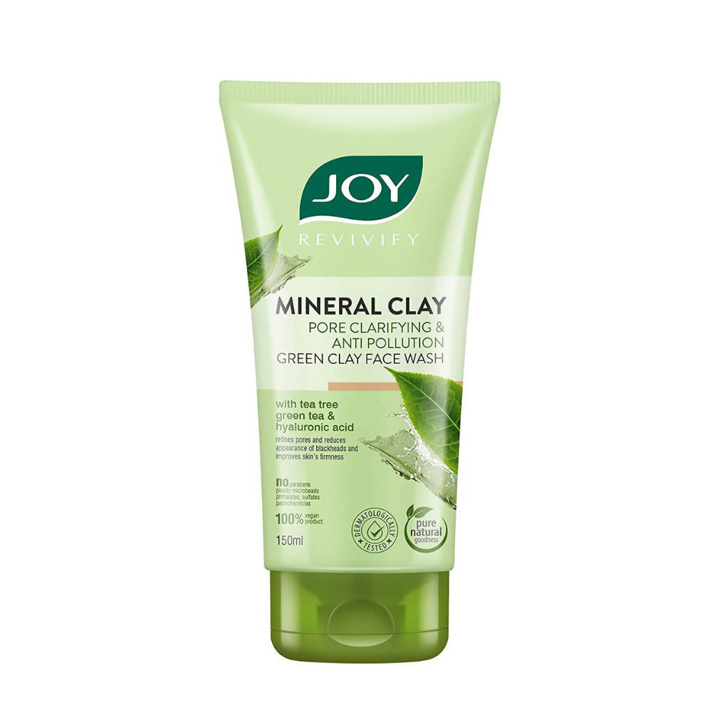 Image 1 of 150 ml / Pack of 1 for the product Joy Mineral Clay Pore Clarifying & Anti-Pollution Green Clay Face Wash