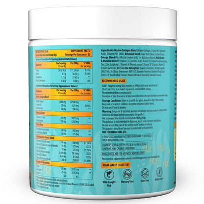 Image 2 of Naturyz Marine Collagen Skin X5 Power For Women & Men (Guava Flavour)