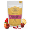 Image 1 of TEAFORA Sparkling Sangria | CAFFEINE-FREE Herbal Tea | Refreshing and Fruity | 100% Natural Apple, Strawberry, Mango, Pineapple, Hibiscus | Brew Hot or Iced Tea