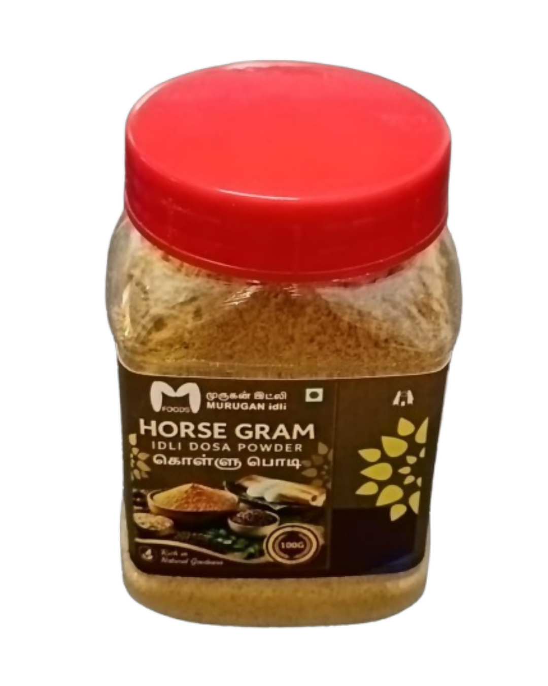 Image 1 of 100 for the product Murugan Idli Horse Gram Podi