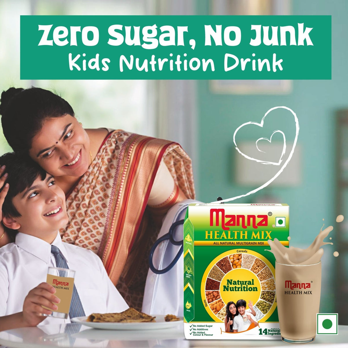 Image 2 of Manna Health Mix and Date Powder Combo