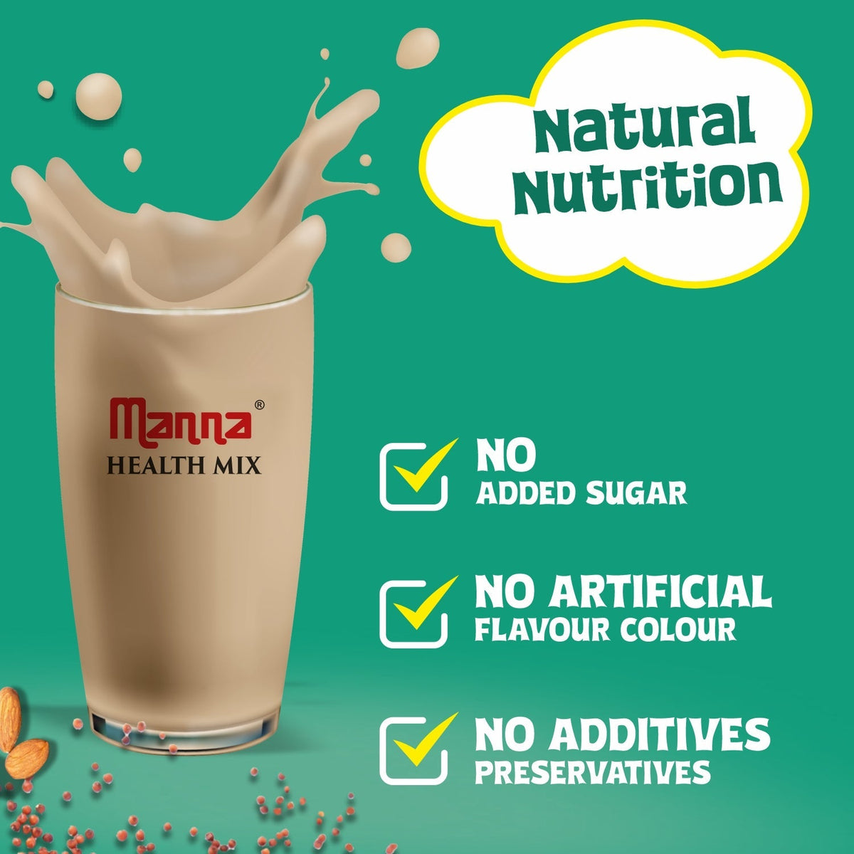 Image 7 of Manna Health Mix and Date Powder Combo
