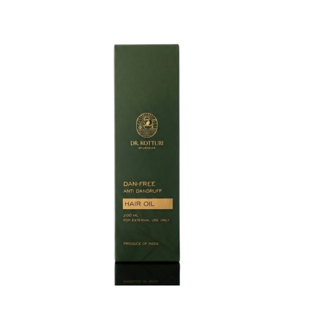 Image 1 of 200 ml / Pack of 1 for the product Dr. Kotturi Ayurveda Dan-Free Hair Oil