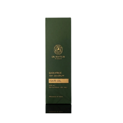 Image 1 of 200 ml / Pack of 1 for the product Dr. Kotturi Ayurveda Dan-Free Hair Oil