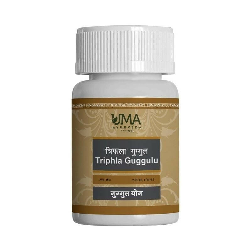 Image 1 of 80 tabs for the product Uma Ayurveda Triphala Guggulu