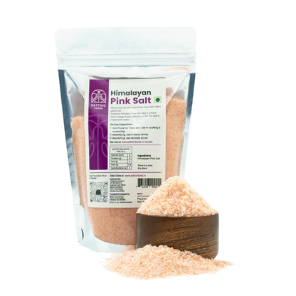 Image 7 of 750 gm for the product Sattvic Foods Himalayan Salt (Pink Salt / Stone Ground)