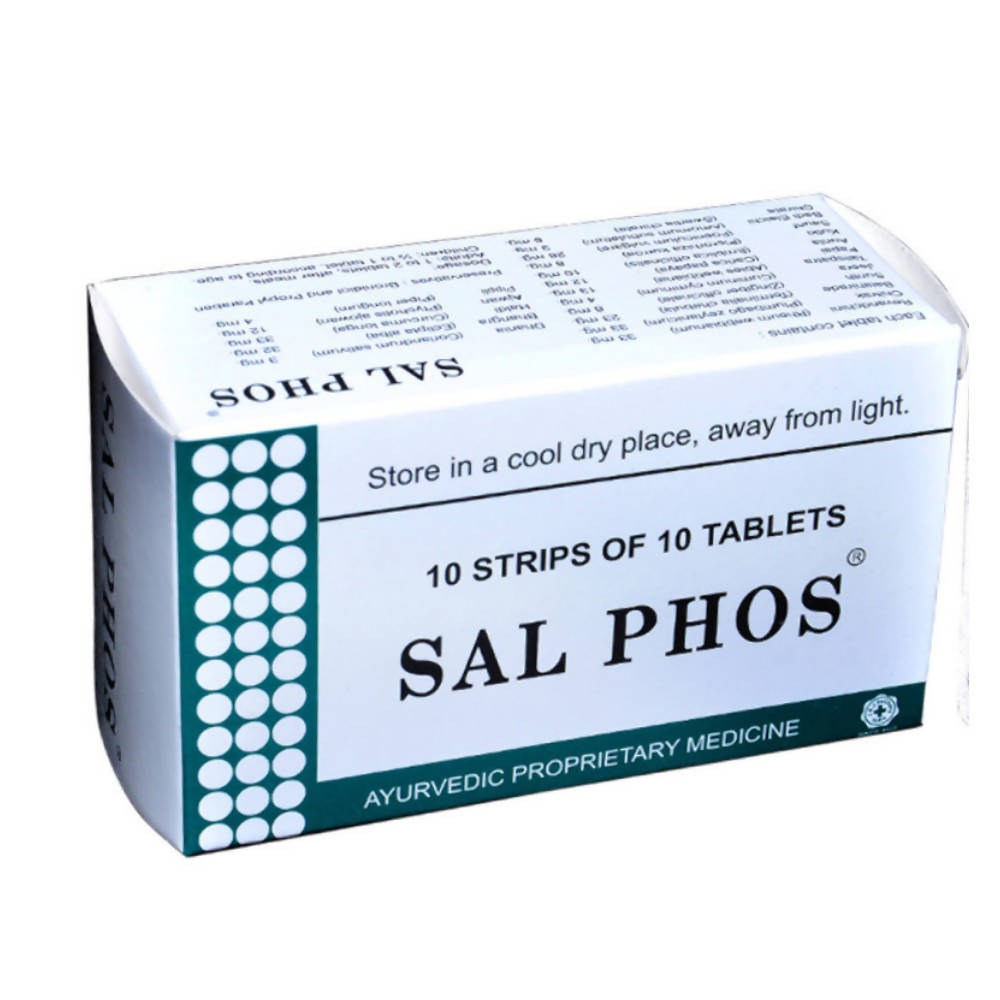Image 1 of 100 tabs for the product J & J Dechane Ayurvedic Sal Phos Tablets