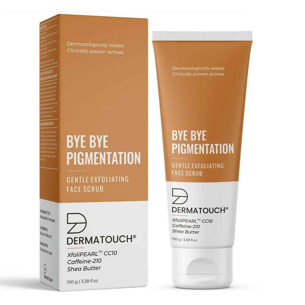 Image 1 of 100 gm / Pack of 1 for the product Dermatouch Bye Bye Pigmentation Face Scrub