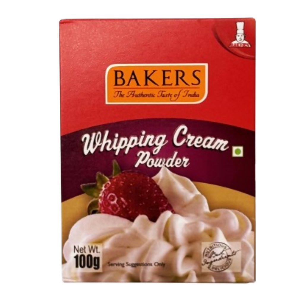 Image 1 of 100 gm / Pack of 6 for the product BAKERS Whipping Cream Powder Mix - Plain
