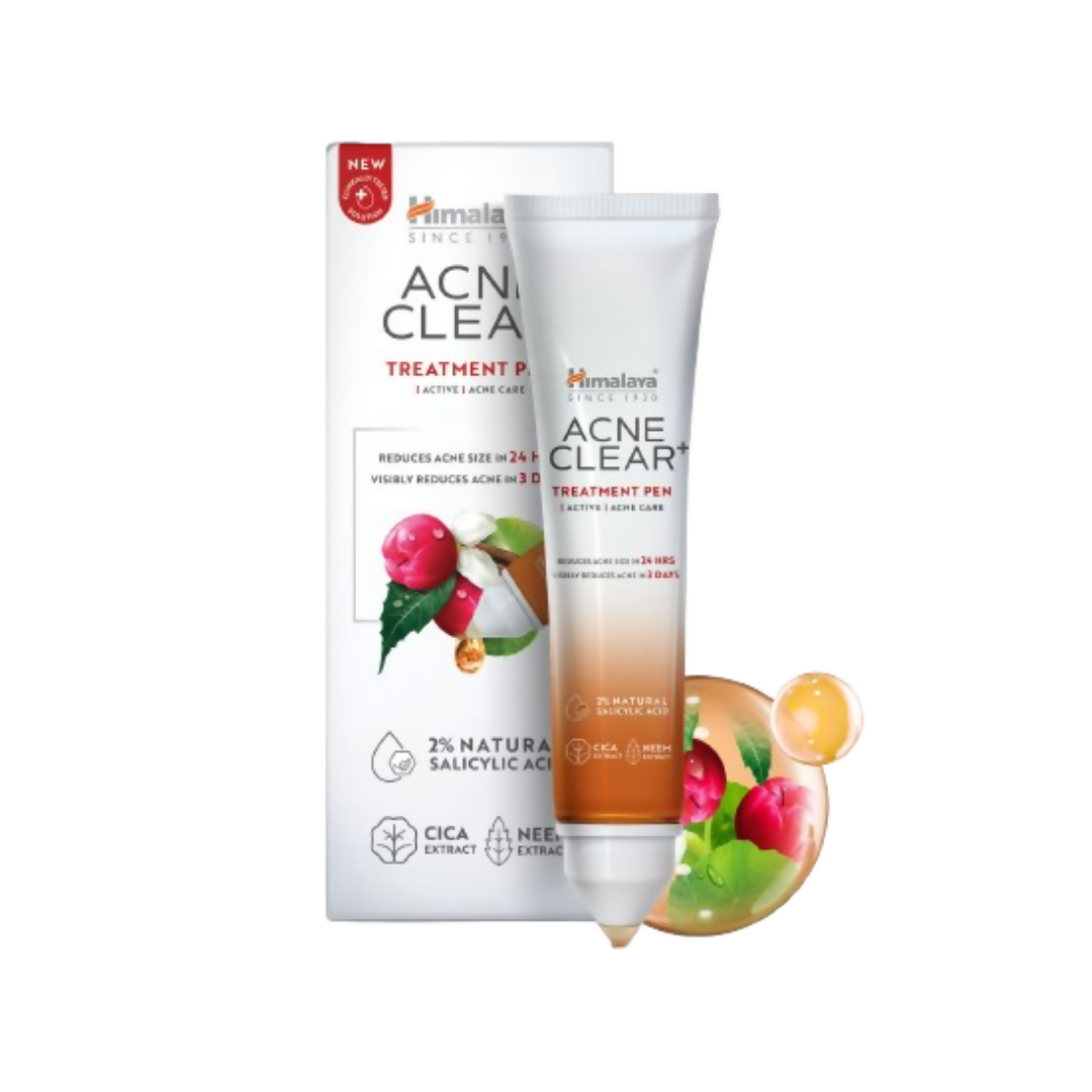 Image 1 of 15 ml / Pack of 1 for the product Himalaya Herbals Acne Clear+ Spot Treatment Pen with 2% Natural Salicylic Acid Day Cream