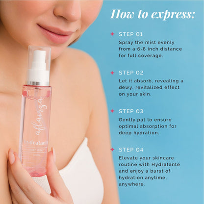 Image 5 of Aflairza Hydratante Hydrating Mist Spray for Instant Skin Hydration & Refreshment For All Skin Types