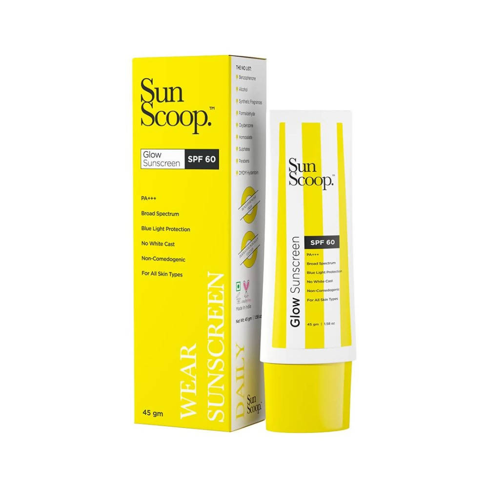 Image 1 of 45 gm / Pack of 1 for the product Sun Scoop Glow Sunscreen SPF 60