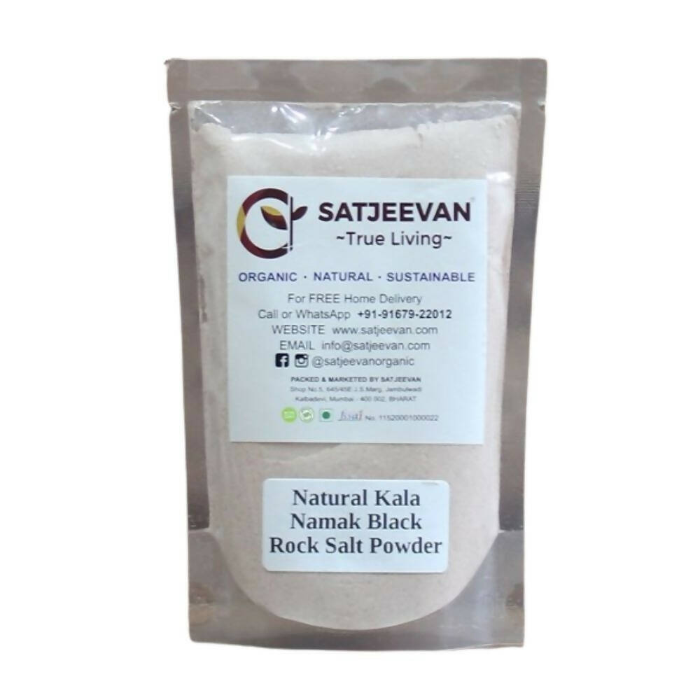 Image 1 of Satjeevan Natural Kala Namak Black Rock Salt Powder