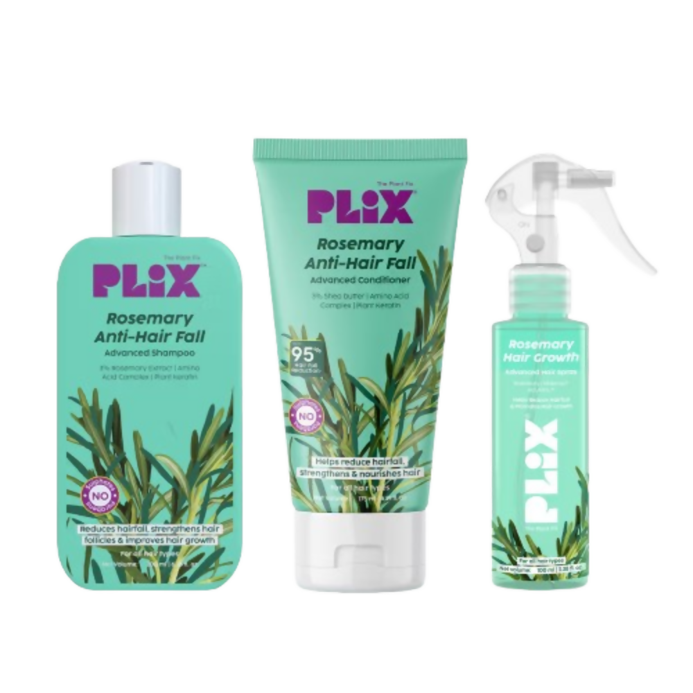 Image 1 of Kit / Pack of 1 for the product PLIX The Plant Fix Rosemary Advanced Hair Care Kit