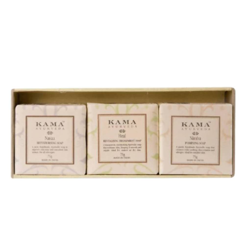 Image 1 of 350 gm for the product Kama Ayurveda Pure Ayurvedic Soap Box