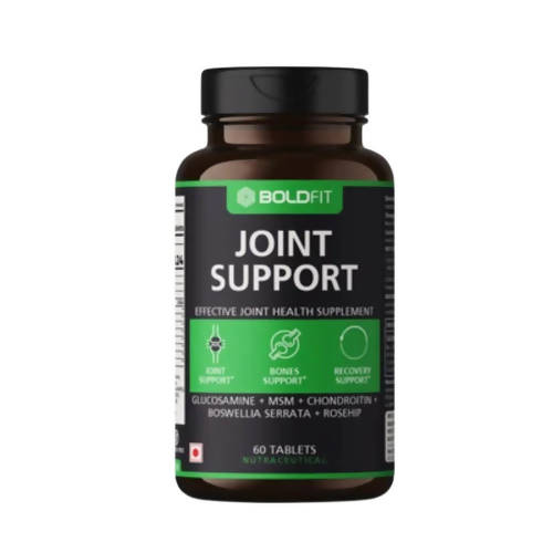 Image 1 of 60 tabs for the product Boldfit Joint Support Tablets