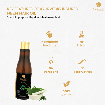 Image 2 of Prakruth Care Ayurvedic Inspired Neem Hair Oil