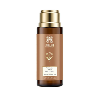 Image 1 of 50 ml for the product Forest Essentials Hair Shampoo Cleanser Japapatti & Brahmi