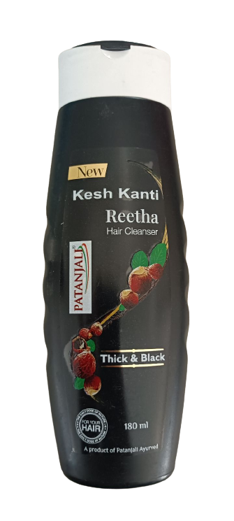 Image 1 of 180 ml for the product Patanjali Kesh Kanti Reetha Hair Cleanser