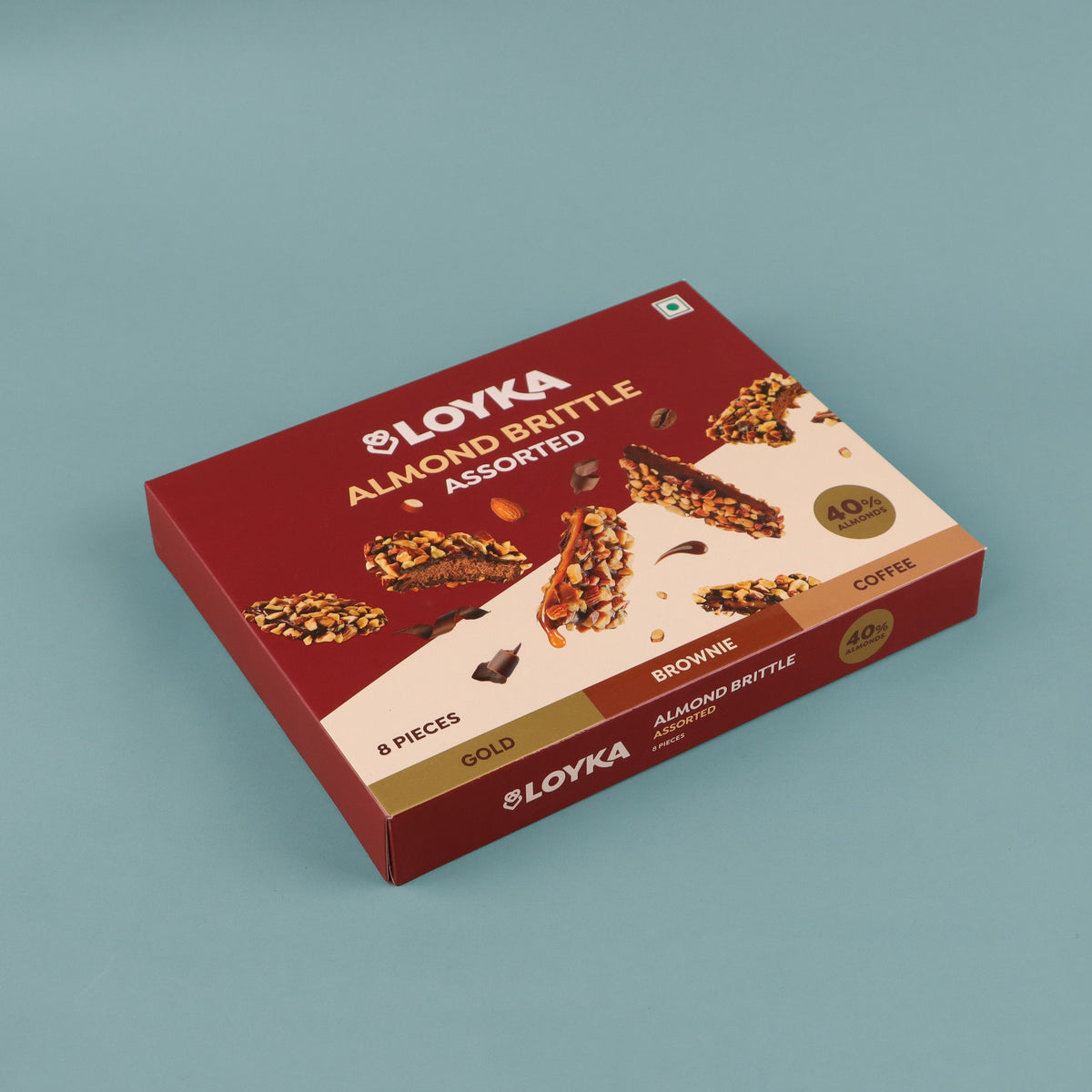 Image 4 of Loyka Almond Brittle Assorted 8 Pcs Box