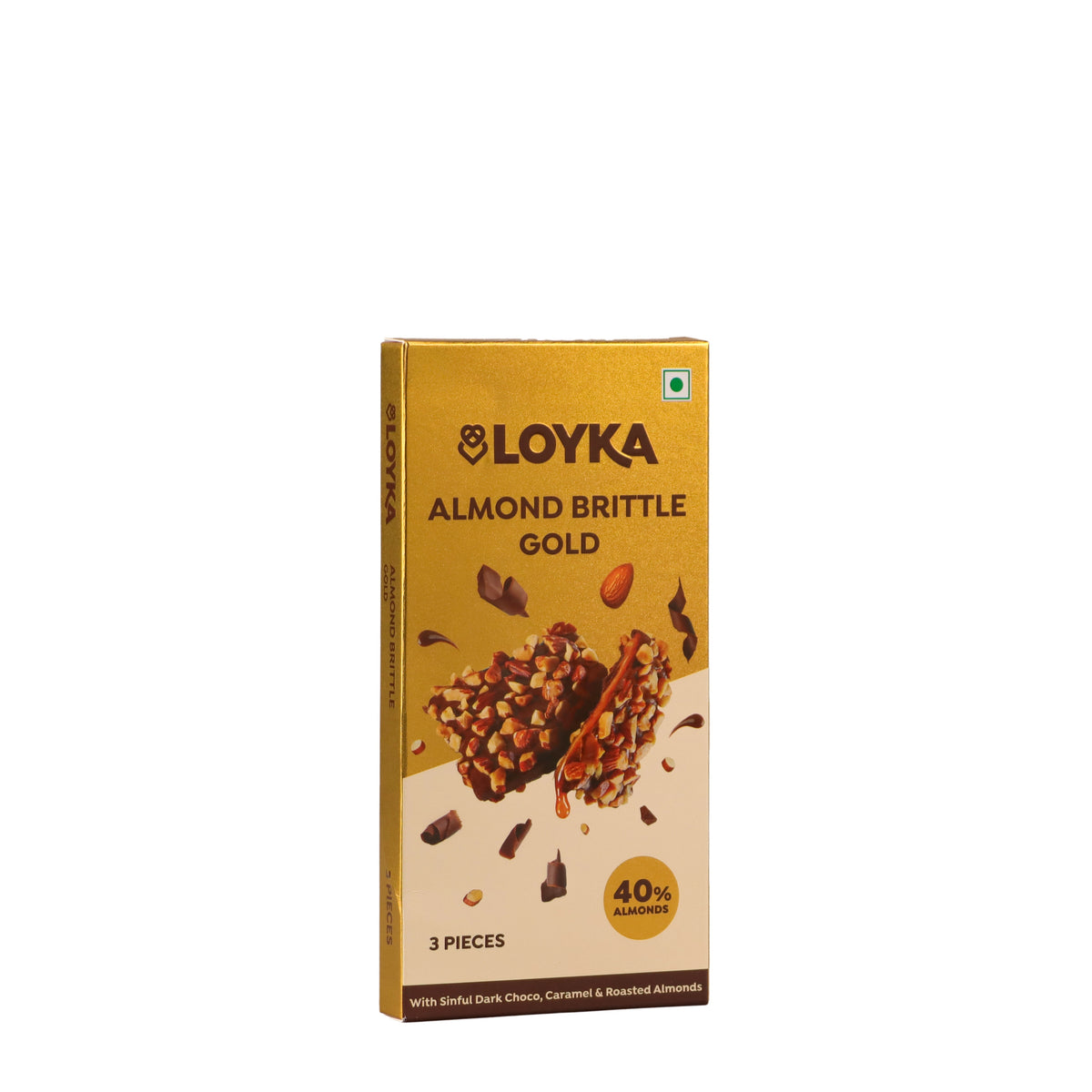 Image 5 of Loyka Almond Brittle Gold 3 Pcs Box