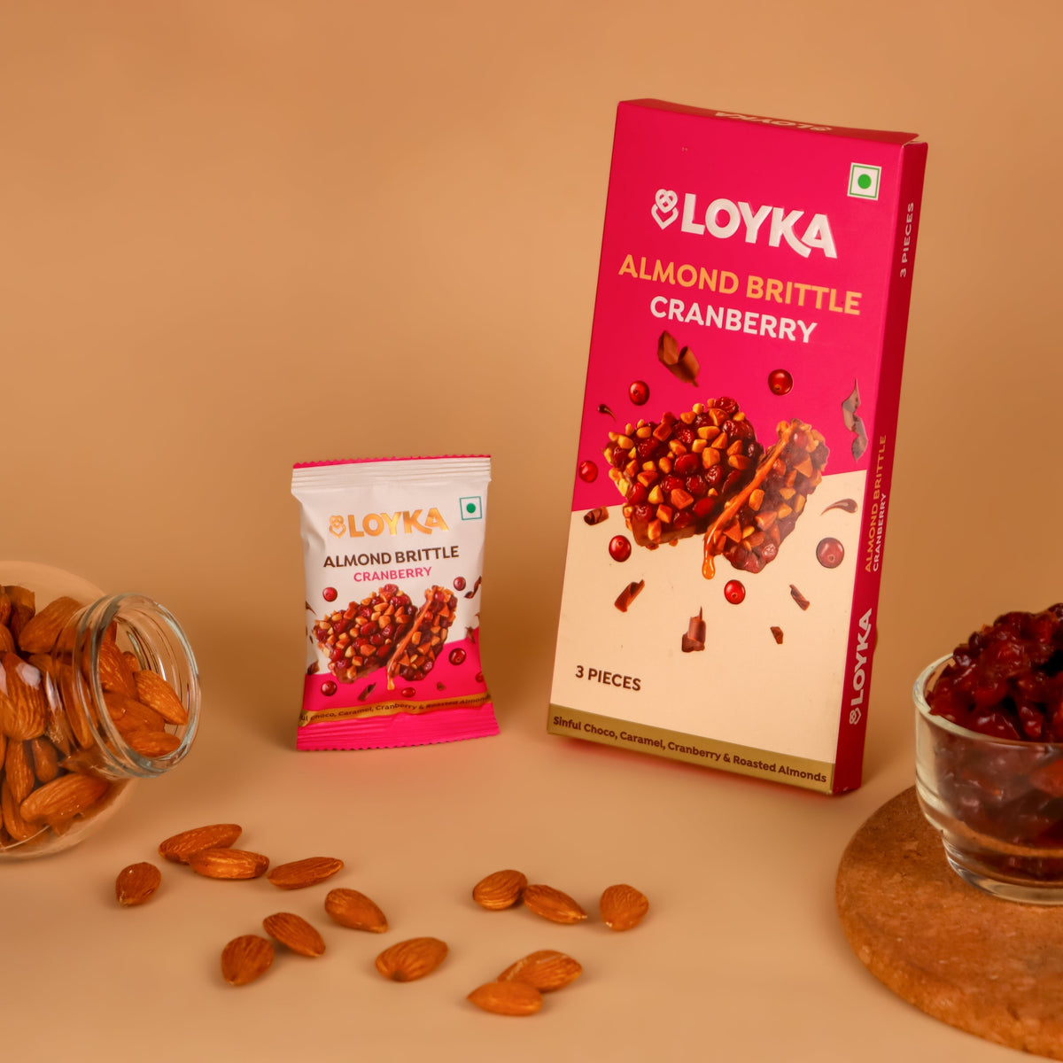 Image 2 of Loyka Cranberry Brittle 3pcs