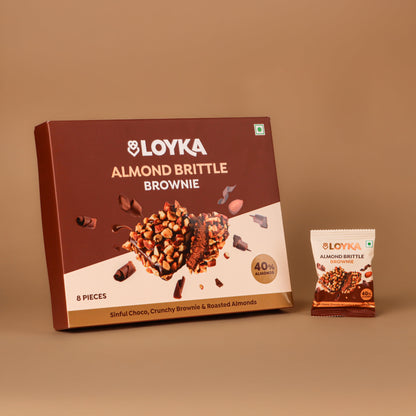 Image 4 of Loyka Almond Brittle Brownie 8pcs
