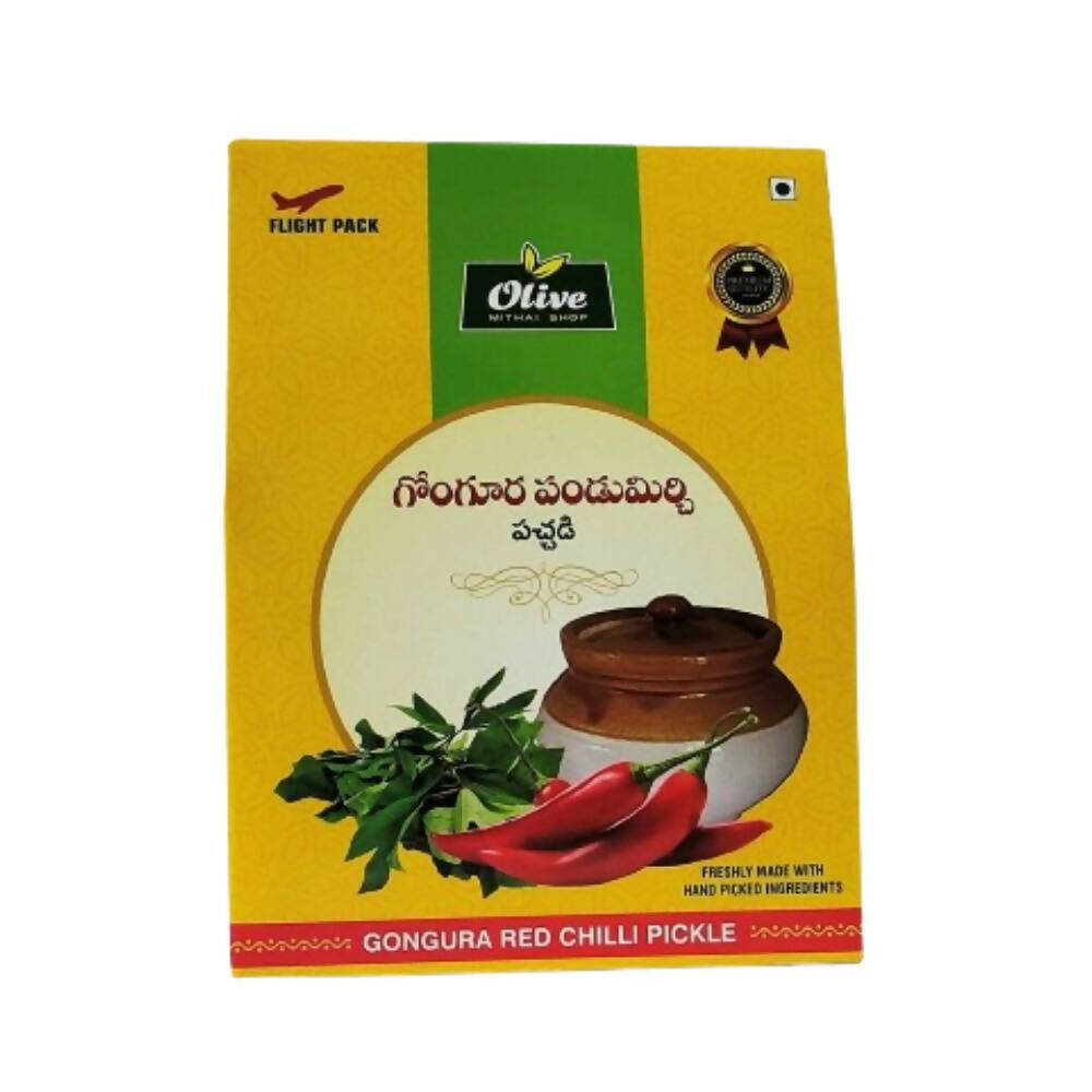 Image 1 of Olive Mithai Gongura Redchilli Pickle