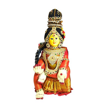 Image 2 of Epoojacart - Full Decorated Ammavari Body with Face - Multicolour