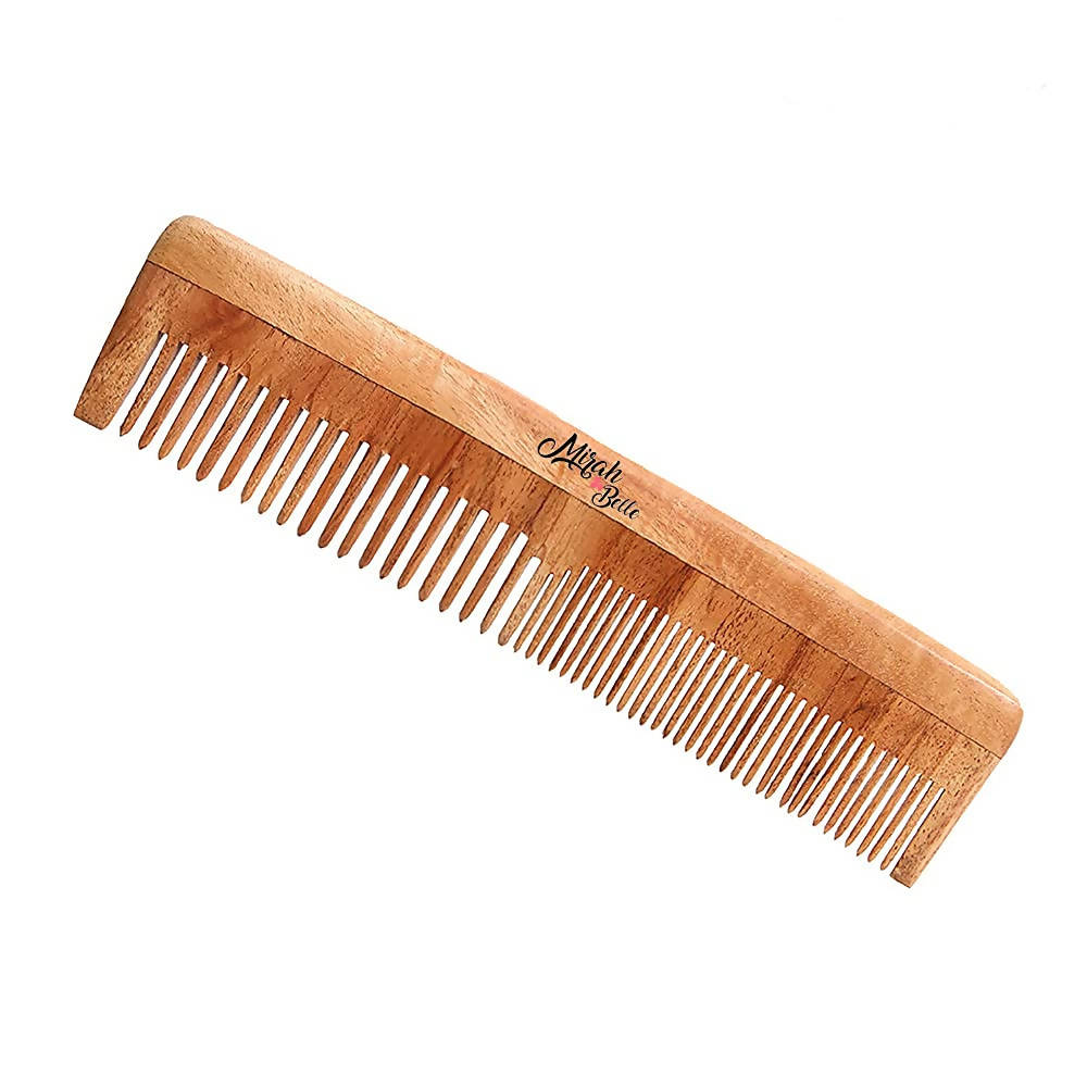 Image 1 of Pack of 1 for the product Mirah Belle Handmade Neem Wood Comb