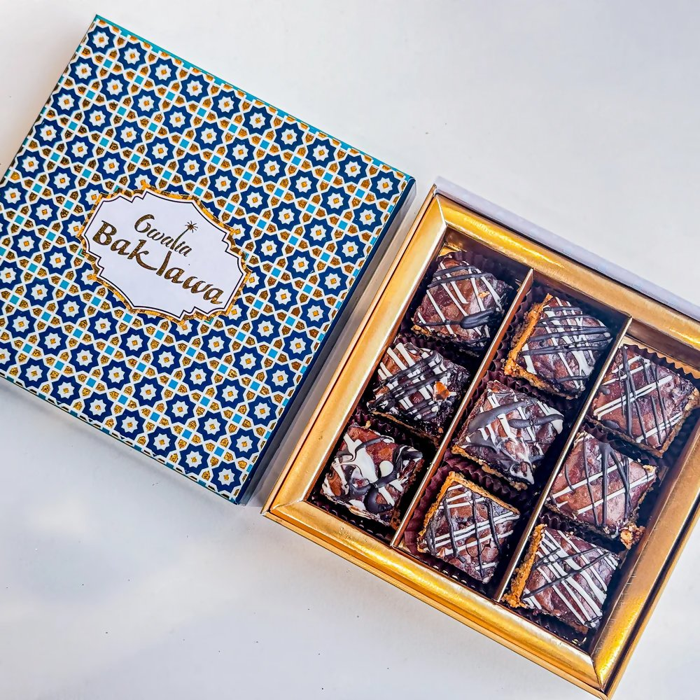 Image 2 of Gwalia Sweets Chocolate Square Baklawa