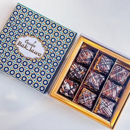 Image 2 of Gwalia Sweets Chocolate Square Baklawa
