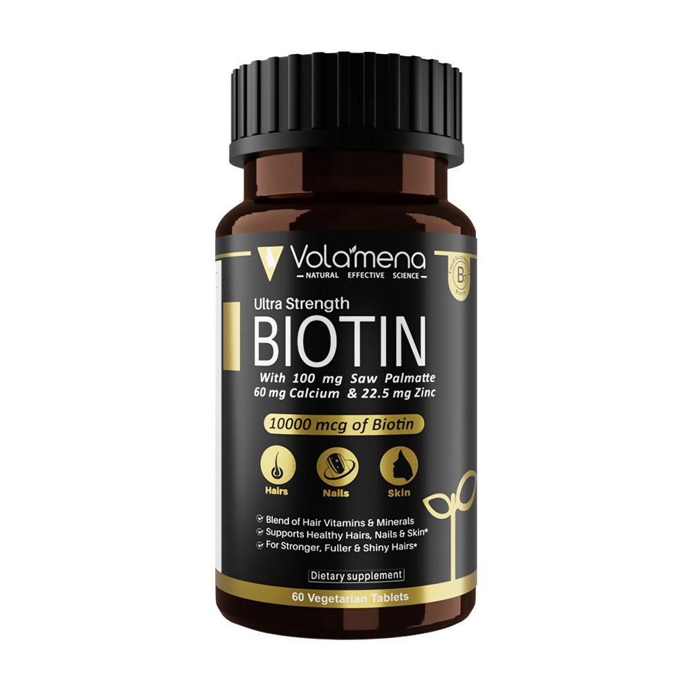 Image 1 of Volamena Ultra Strength 10000 mcg Biotin - Tablets