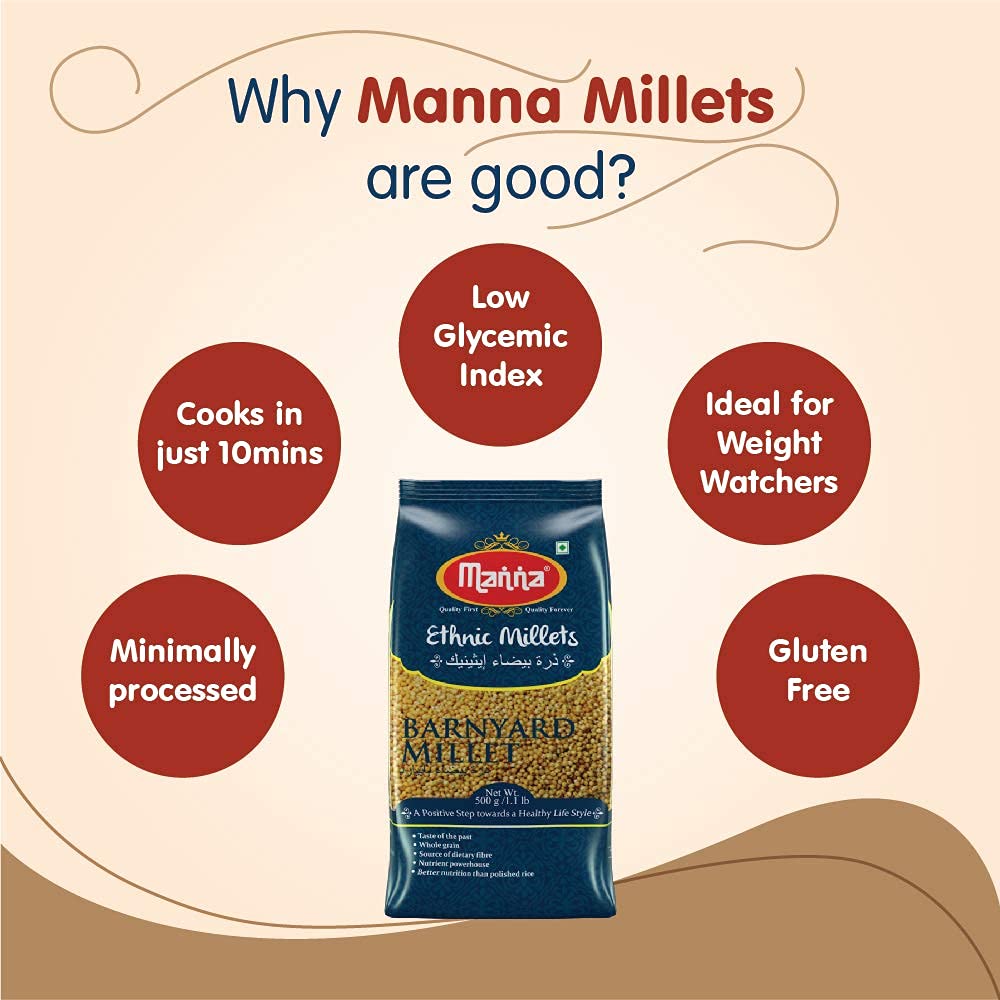Image 3 of Manna Kodo, Little, Foxtail, Barnyard, Proso Millets Combo