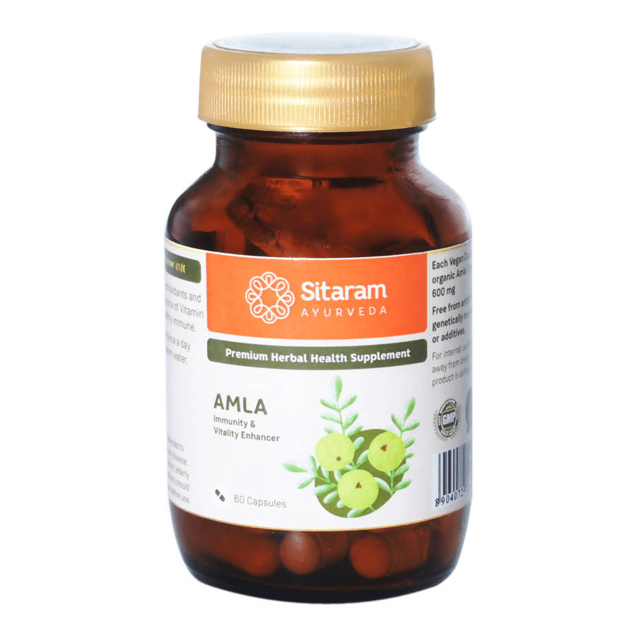 Image 1 of 60 Capsules for the product Sitaram Ayurveda Amla Capsules