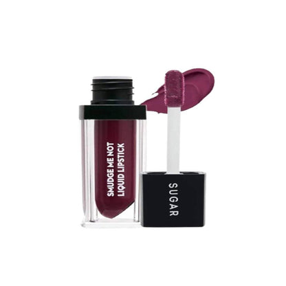 Image 1 of Sugar Smudge Me Not Liquid Lipstick - Fuchsia Fantasia (Fuschia Plum)