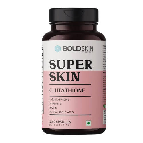 Image 1 of 30 caps for the product Boldfit Super Skin Glutathione Capsules