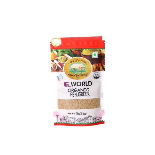 Image 1 of 100 gm / Pack of 1 for the product El World Organic Fenugreek Seeds