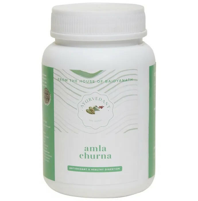 Image 1 of 100 gm for the product Baidyanath Jhansi Ayurvedant Amla Churna