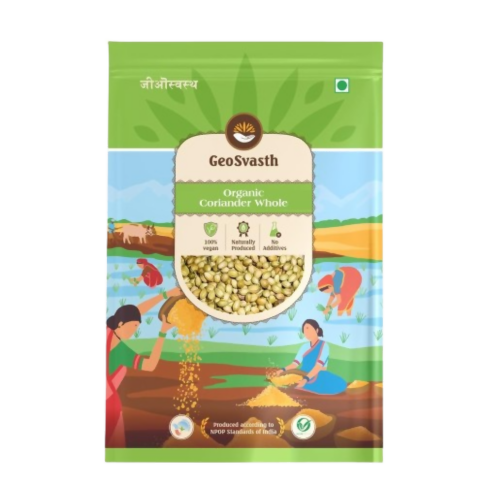 Image 1 of 100 gm / Pack of 1 for the product GeoSvasth Organic Coriander