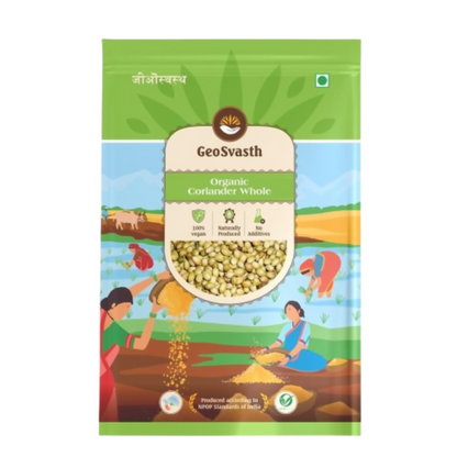 Image 1 of 100 gm for the product GeoSvasth Organic Coriander