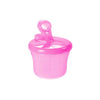 Image 1 of Default Title for the product Safe-O-Kid Bpa Free Portable Milk Powderfood Storage Box For Baby, Pink