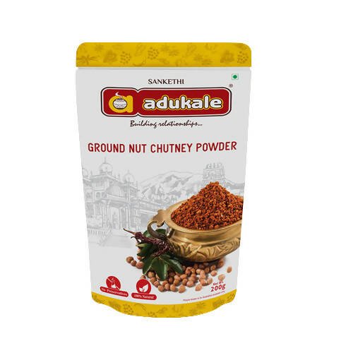 Image 1 of 200 gm / Pack of 1 for the product Adukale Groundnut Chutney Powder