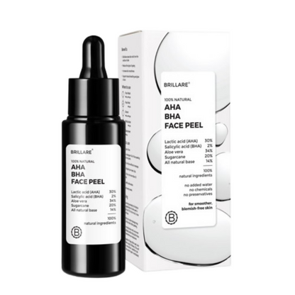 Image 1 of 30 ml / Pack of 1 for the product Brillare AHA BHA Exfoliating Face Peeling Solution