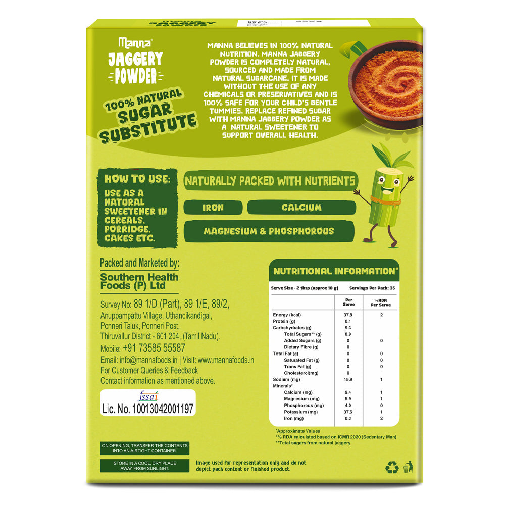 Image 16 of Manna Health Mix and Jaggery Powder Combo