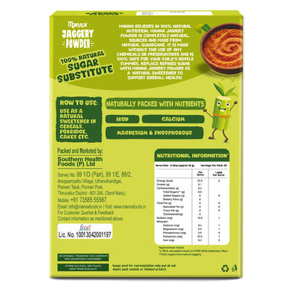 Image 16 of Manna Health Mix and Jaggery Powder Combo